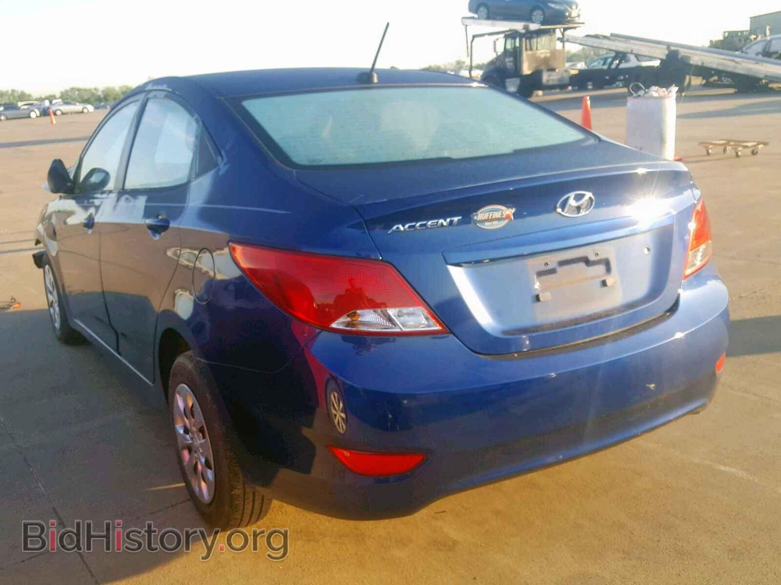 2016 HYUNDAI ACCENT - VIN: KMHCT4AE3GU044773 - Фото 3