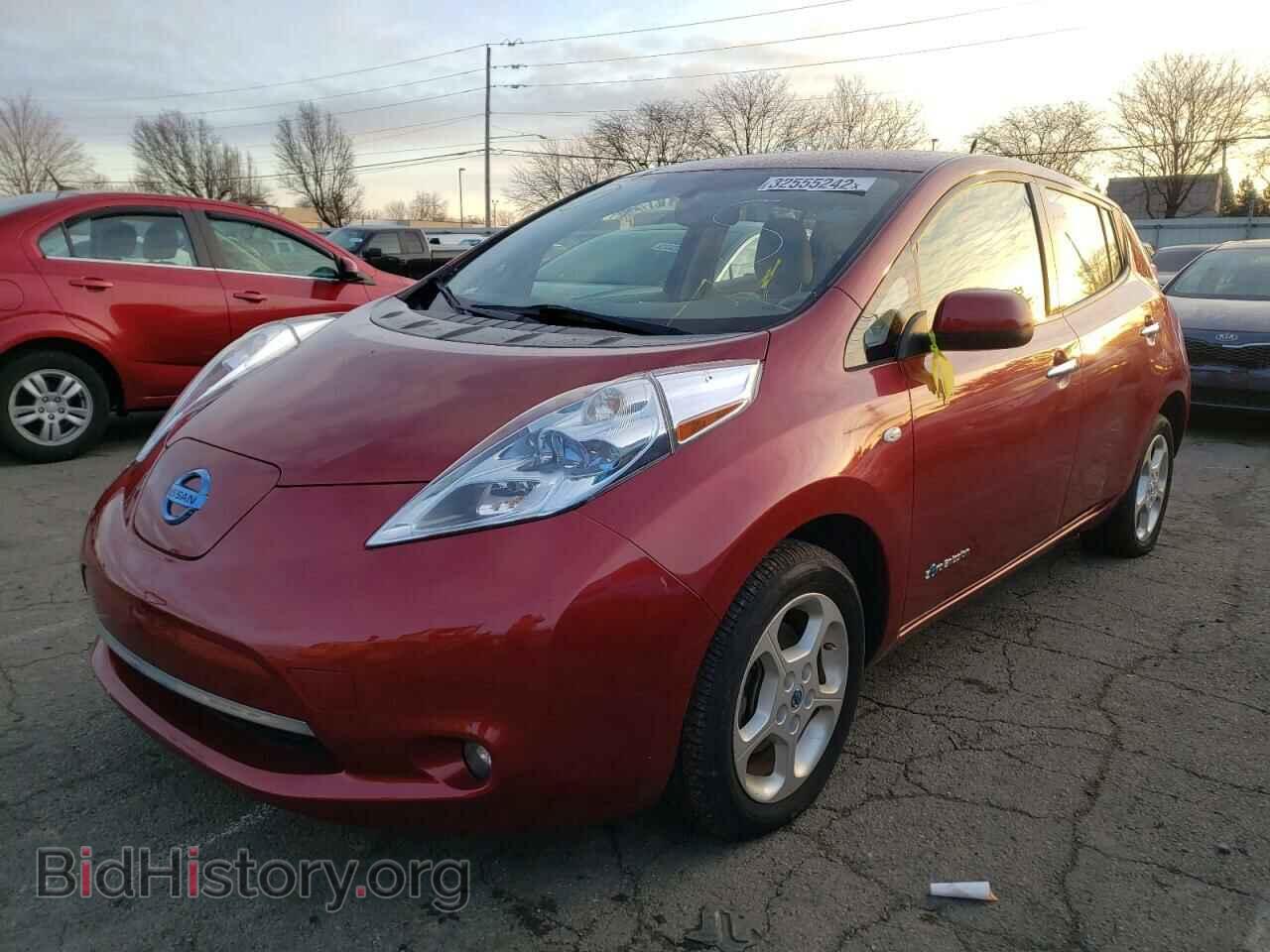 2012 NISSAN LEAF - VIN: JN1AZ0CP7CT023039 - Фото 2
