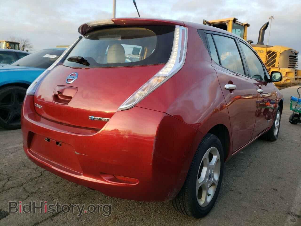 2012 NISSAN LEAF - VIN: JN1AZ0CP7CT023039 - Фото 4