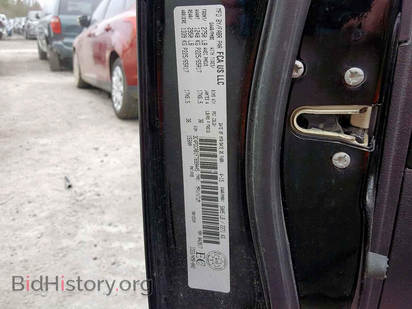 2015 DODGE JOURNEY SE - VIN: 3C4PDCAB1FT699445 - Photo 10