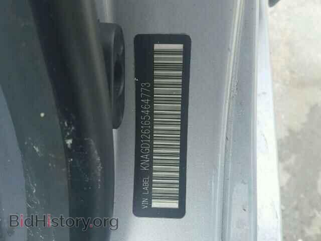 2006 KIA OPTIMA - VIN: KNAGD126165464773 - Фото 10