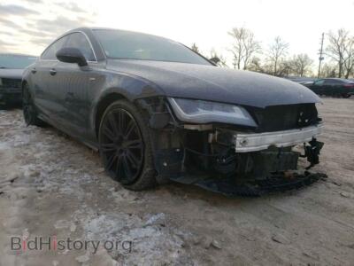 2013 Audi A7 A7 Prestig, черный — VIN WAU2GAFC7DN157185, Copart