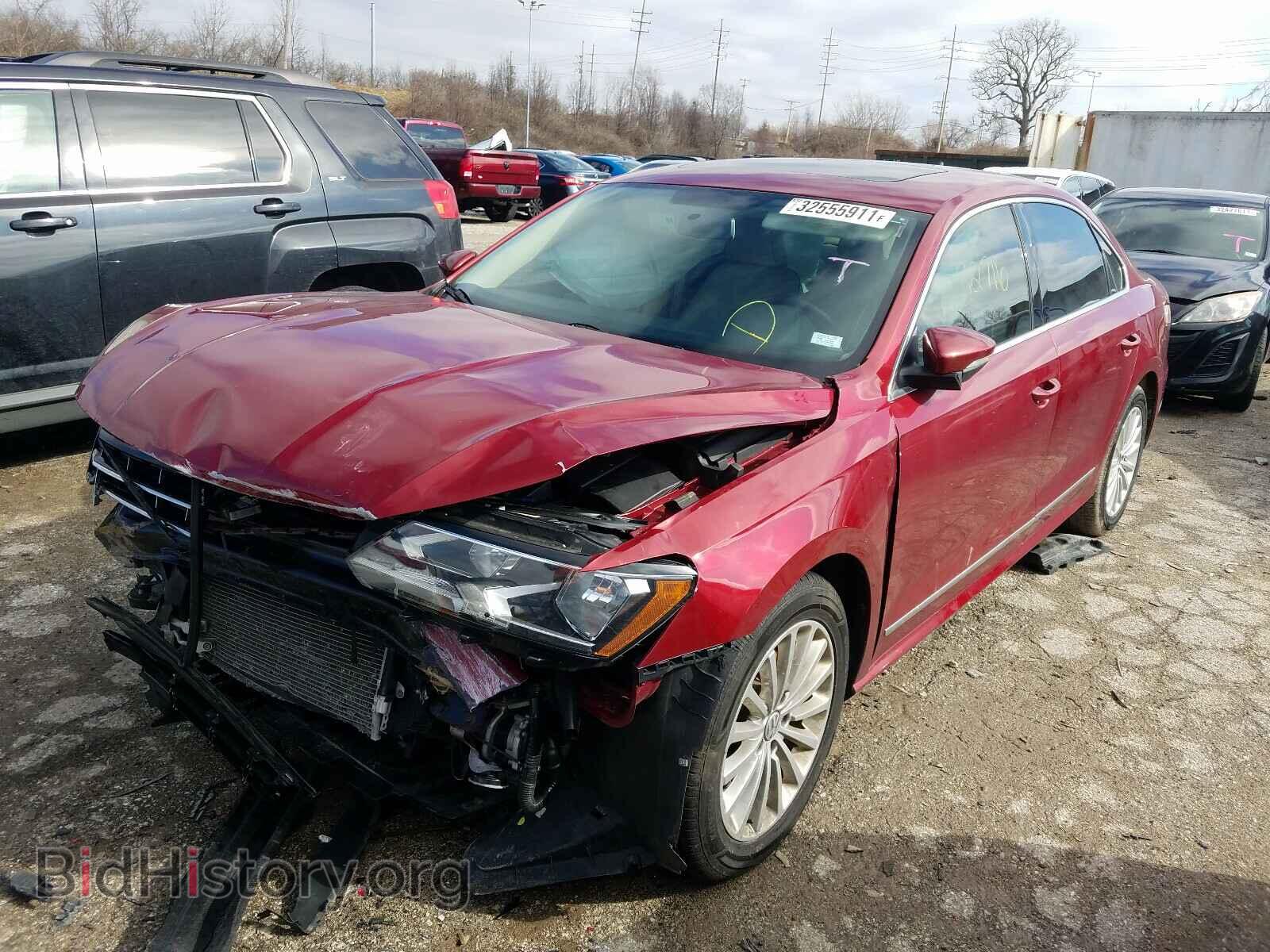 2016 VOLKSWAGEN PASSAT - VIN: 1VWBT7A35GC015665 - Фото 2