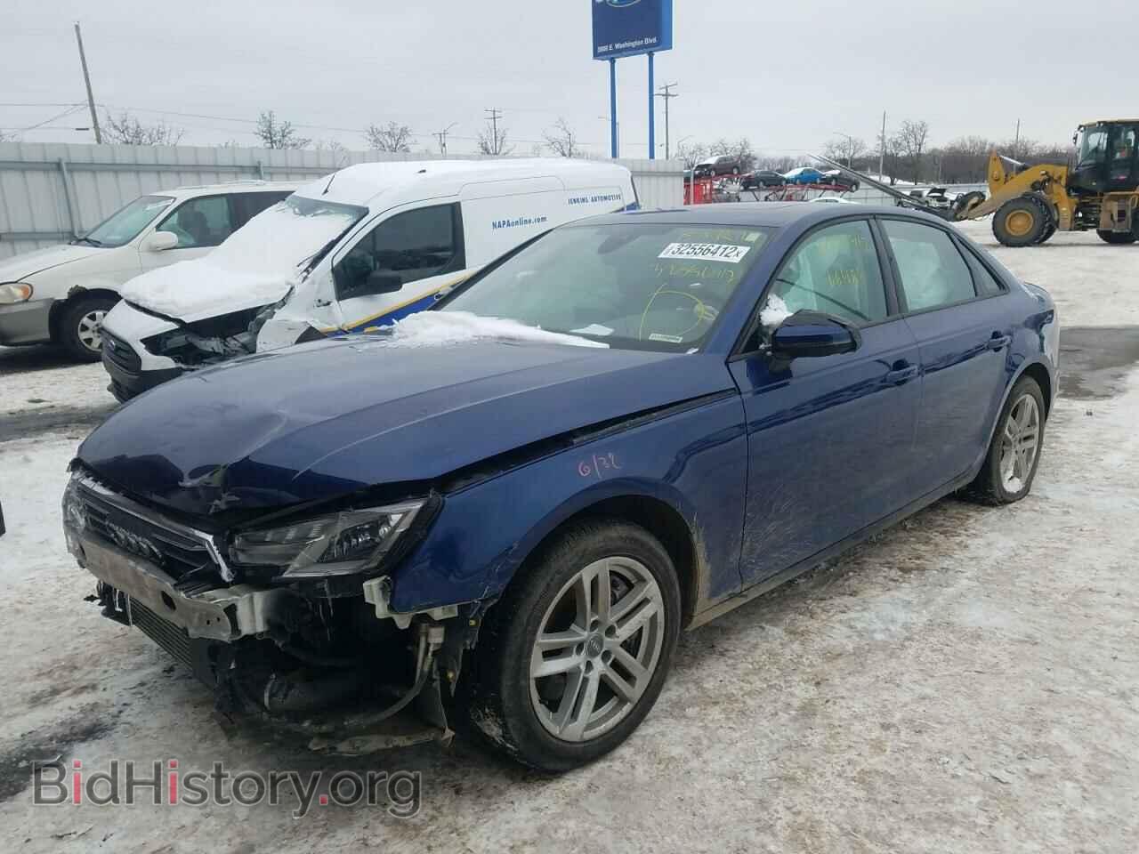 2017 AUDI A4 - VIN: WAUGNAF46HN055371 - Фото 2