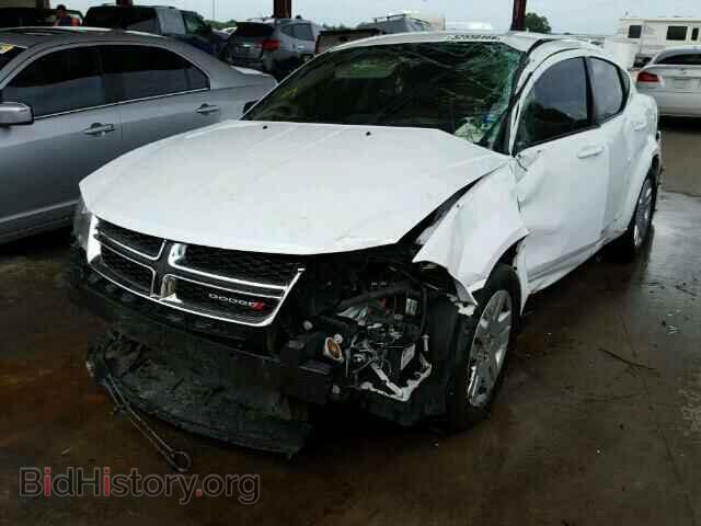 2014 DODGE AVENGER - VIN: 1C3CDZAB8EN221382 - Фото 2