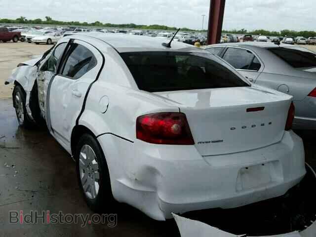 2014 DODGE AVENGER - VIN: 1C3CDZAB8EN221382 - Фото 3