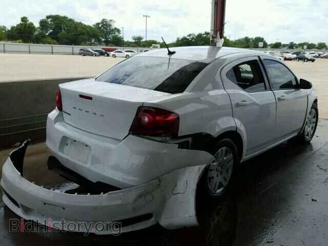 2014 DODGE AVENGER - VIN: 1C3CDZAB8EN221382 - Фото 4