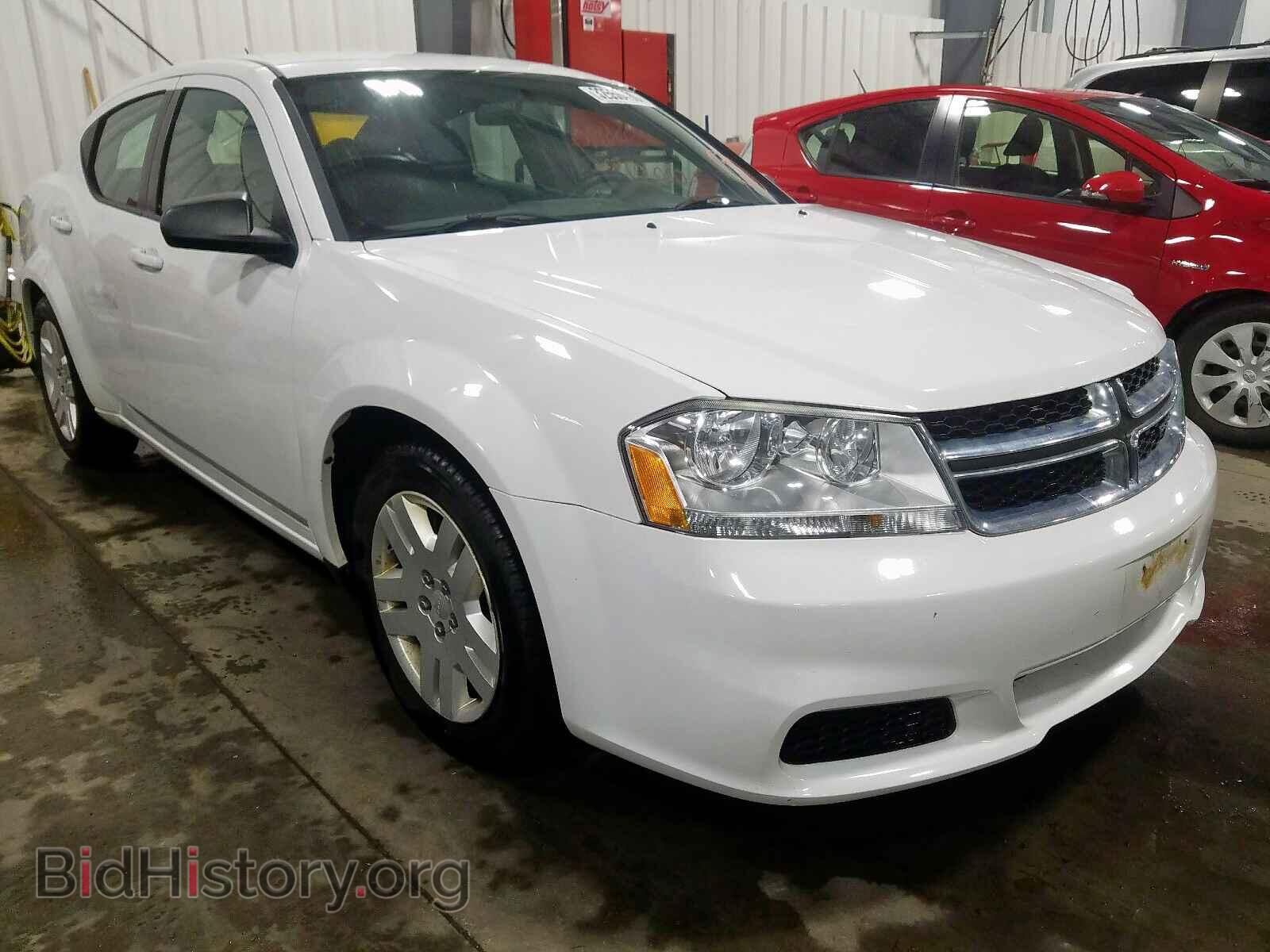 Photo 1C3CDZAB6CN136554 - DODGE AVENGER 2012
