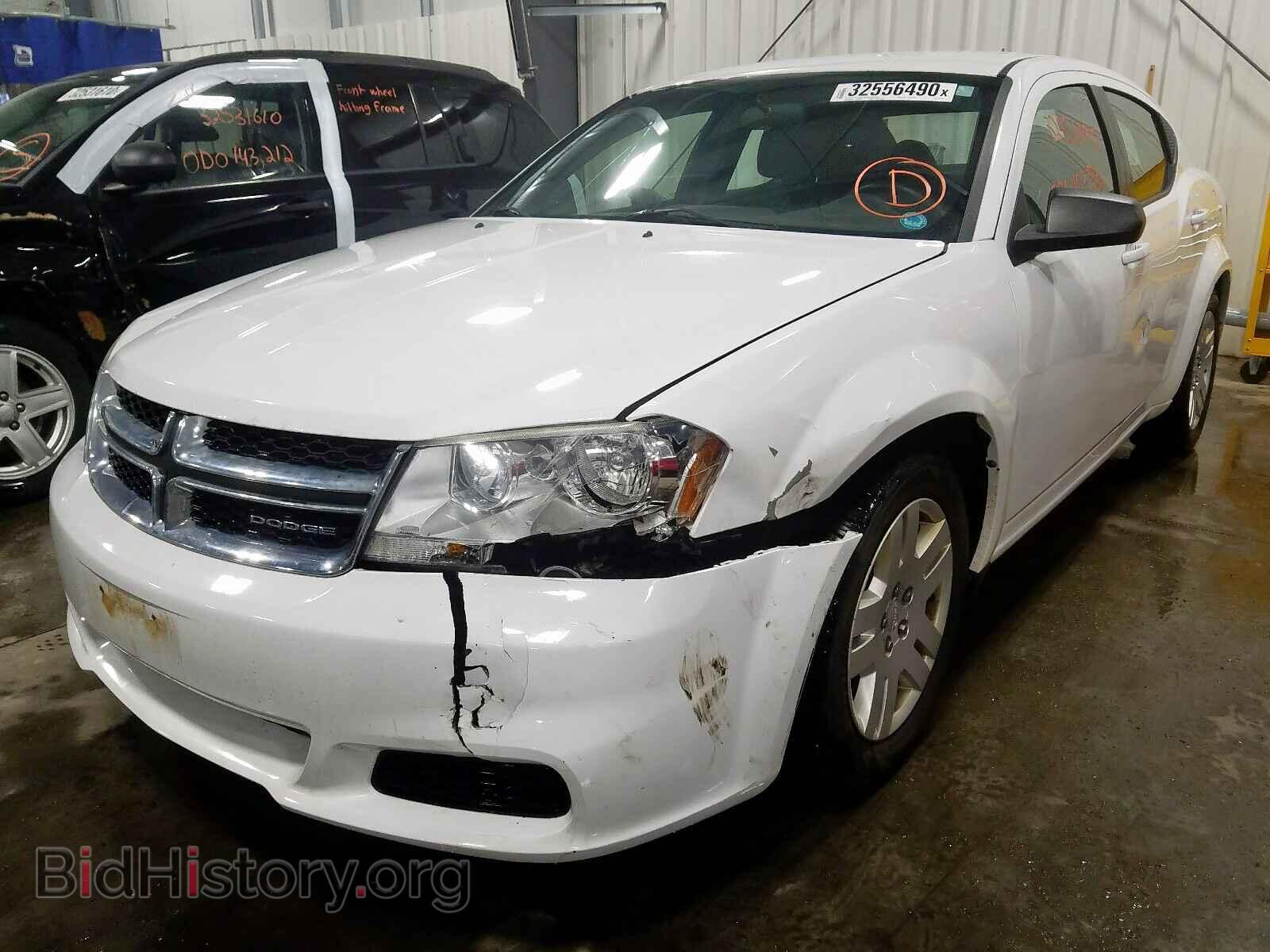 2012 DODGE AVENGER - VIN: 1C3CDZAB6CN136554 - Photo 2
