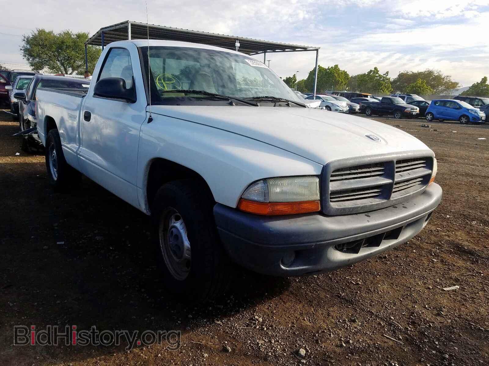 Photo 1D7FL16K44S554612 - DODGE DAKOTA 2004