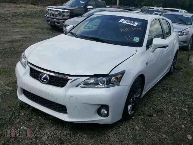 2012 LEXUS CT 200 - VIN: JTHKD5BH2C2049978 - Фото 2
