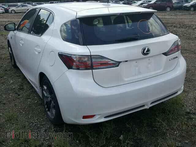 2012 LEXUS CT 200 - VIN: JTHKD5BH2C2049978 - Фото 3