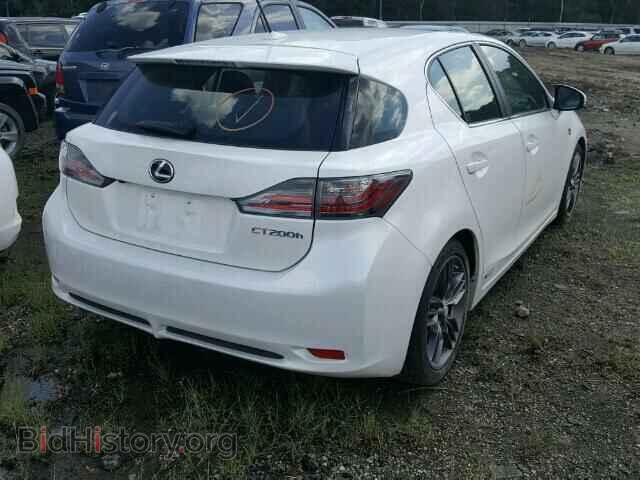 2012 LEXUS CT 200 - VIN: JTHKD5BH2C2049978 - Фото 4