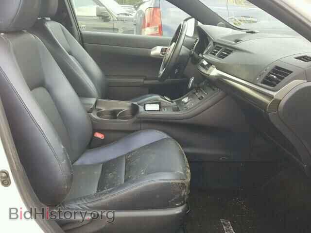 2012 LEXUS CT 200 - VIN: JTHKD5BH2C2049978 - Фото 5