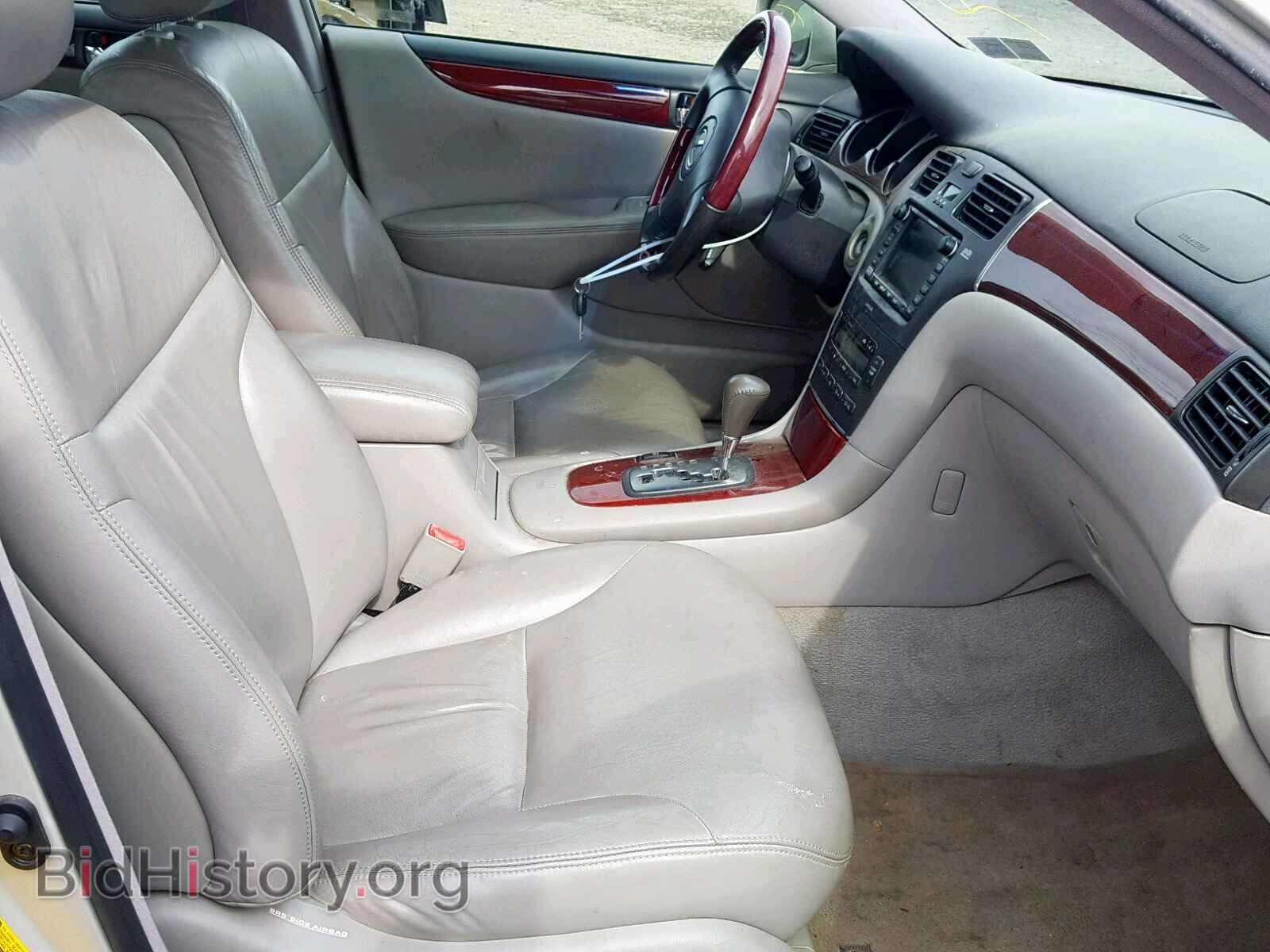 2003 LEXUS ES300 - VIN: JTHBF30G630094491 - Фото 5