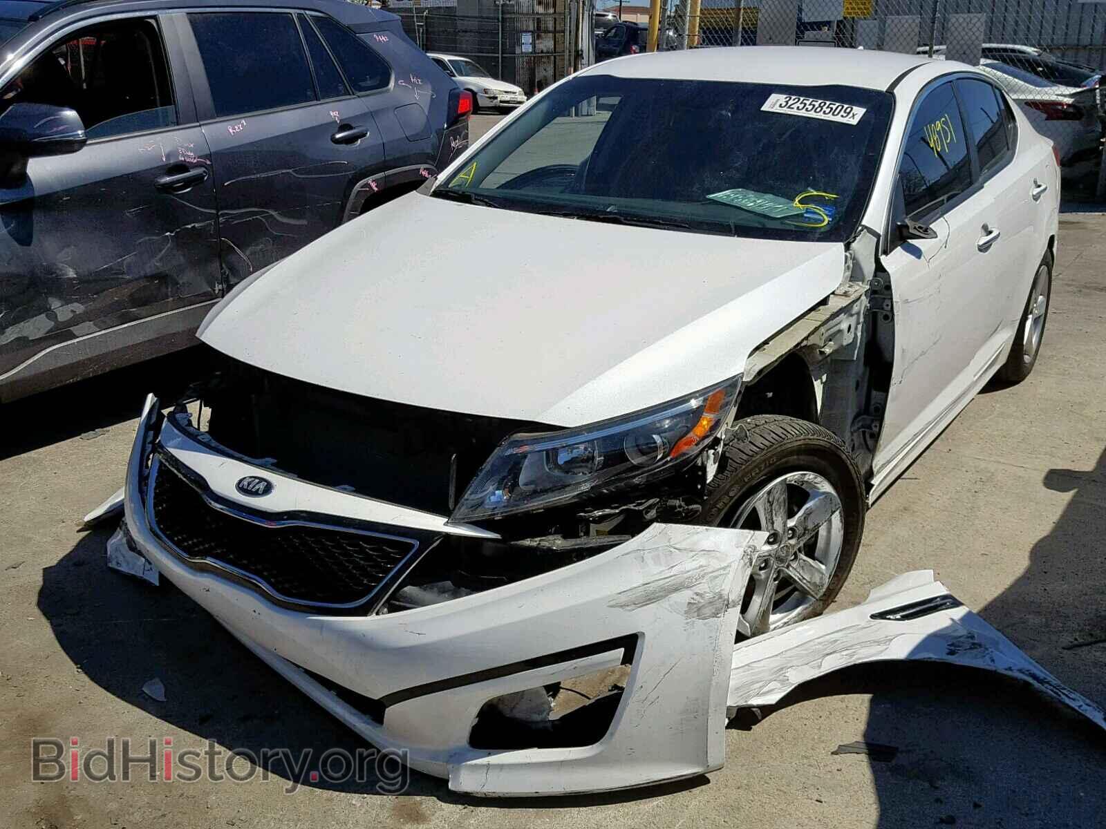 2015 KIA OPTIMA LX - VIN: KNAGM4A72F5665030 - Фото 2
