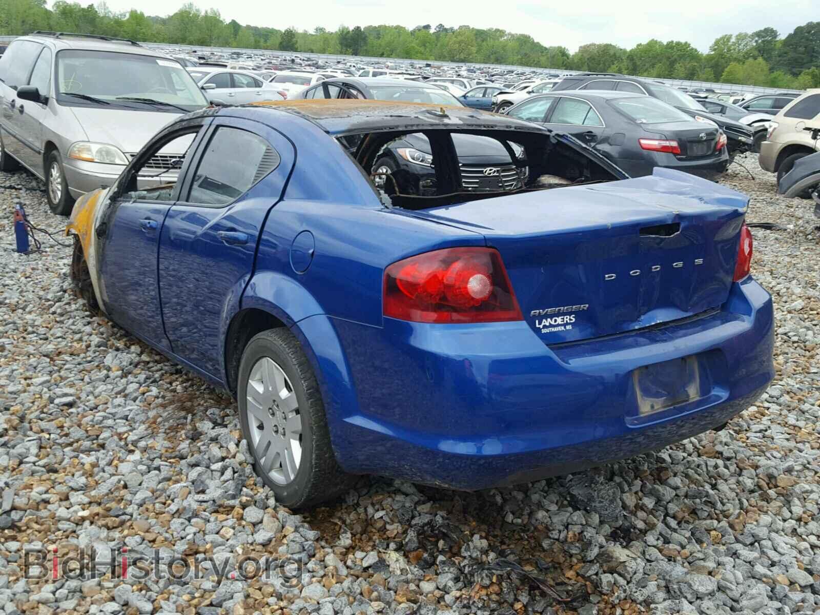2013 DODGE AVENGER - VIN: 1C3CDZAB0DN752929 - Photo 3