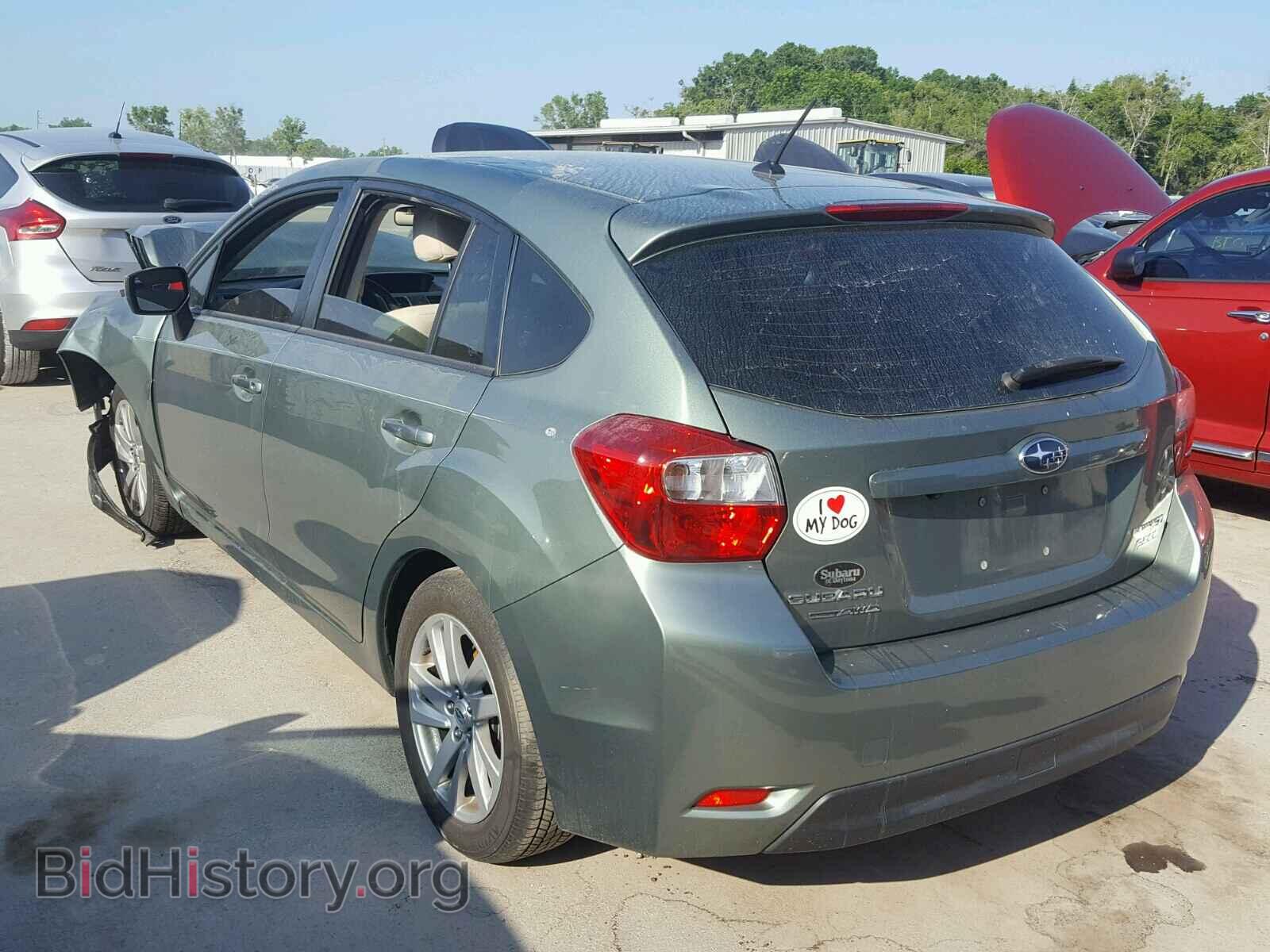 2015 SUBARU IMPREZA - VIN: JF1GPAC67F8206786 - Фото 3