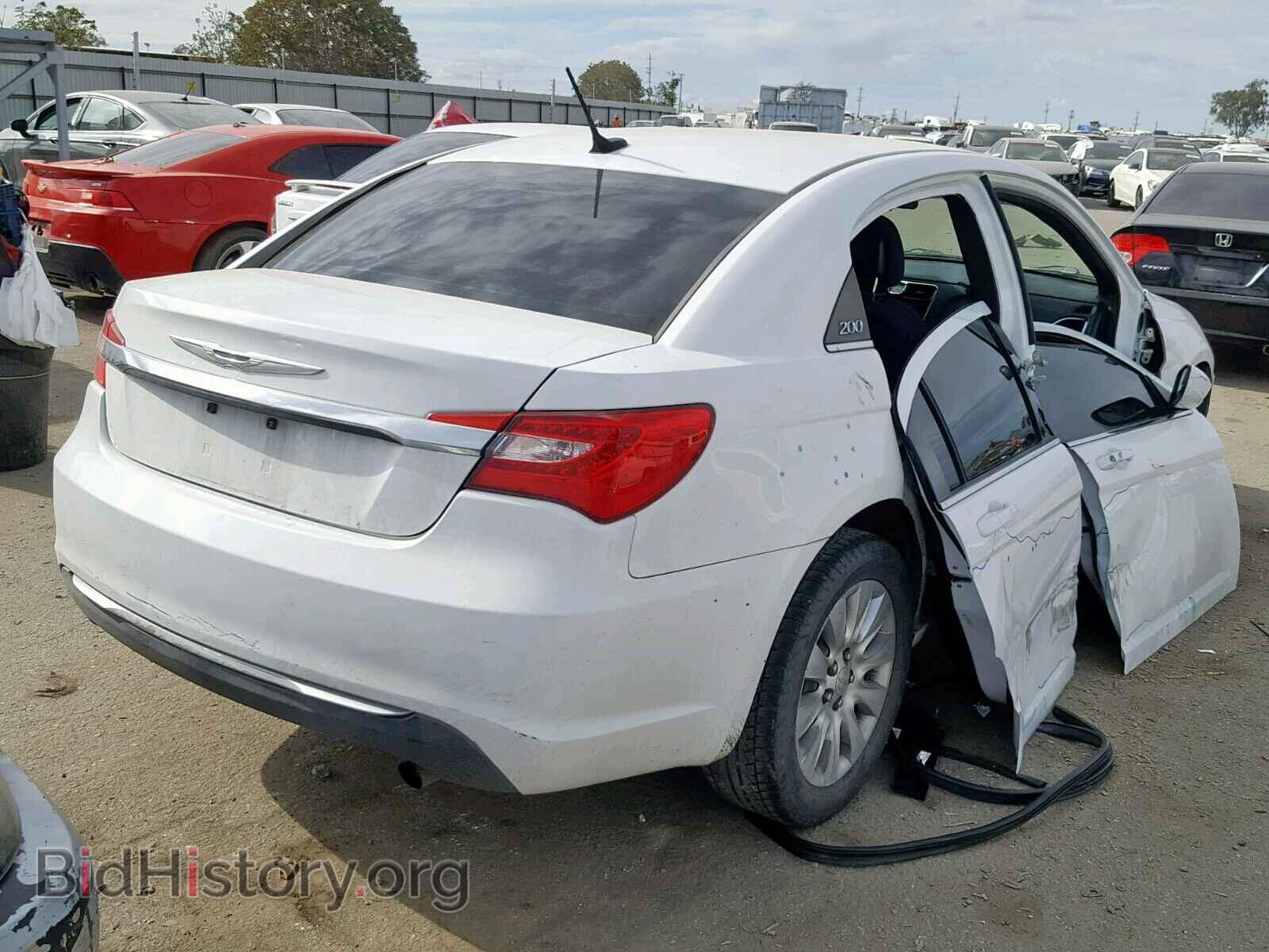 2013 CHRYSLER 200 - VIN: 1C3CCBAB0DN686876 - Photo 4