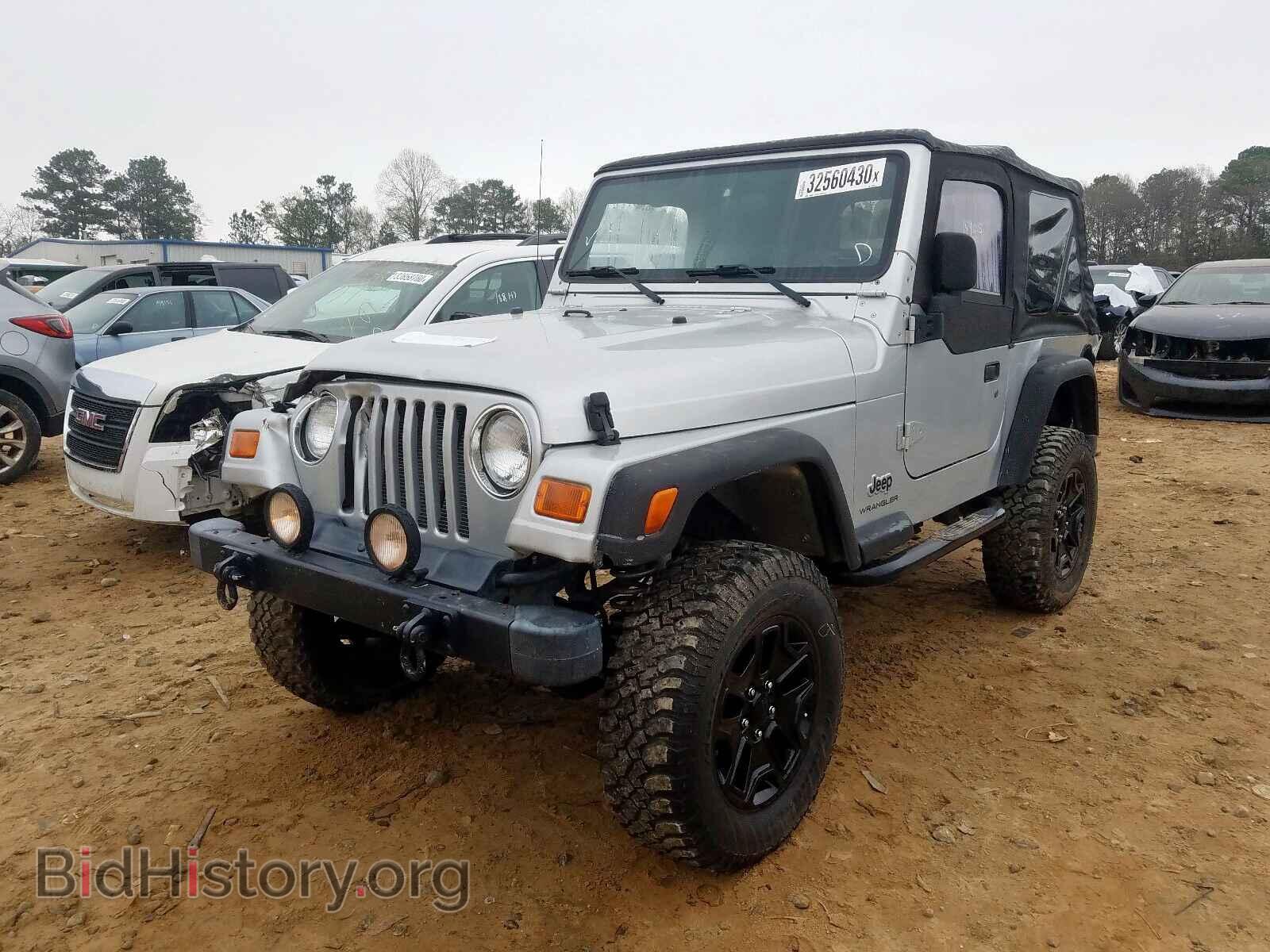2003 JEEP WRANGLER - VIN: 1J4FA29113P304555 - Фото 2
