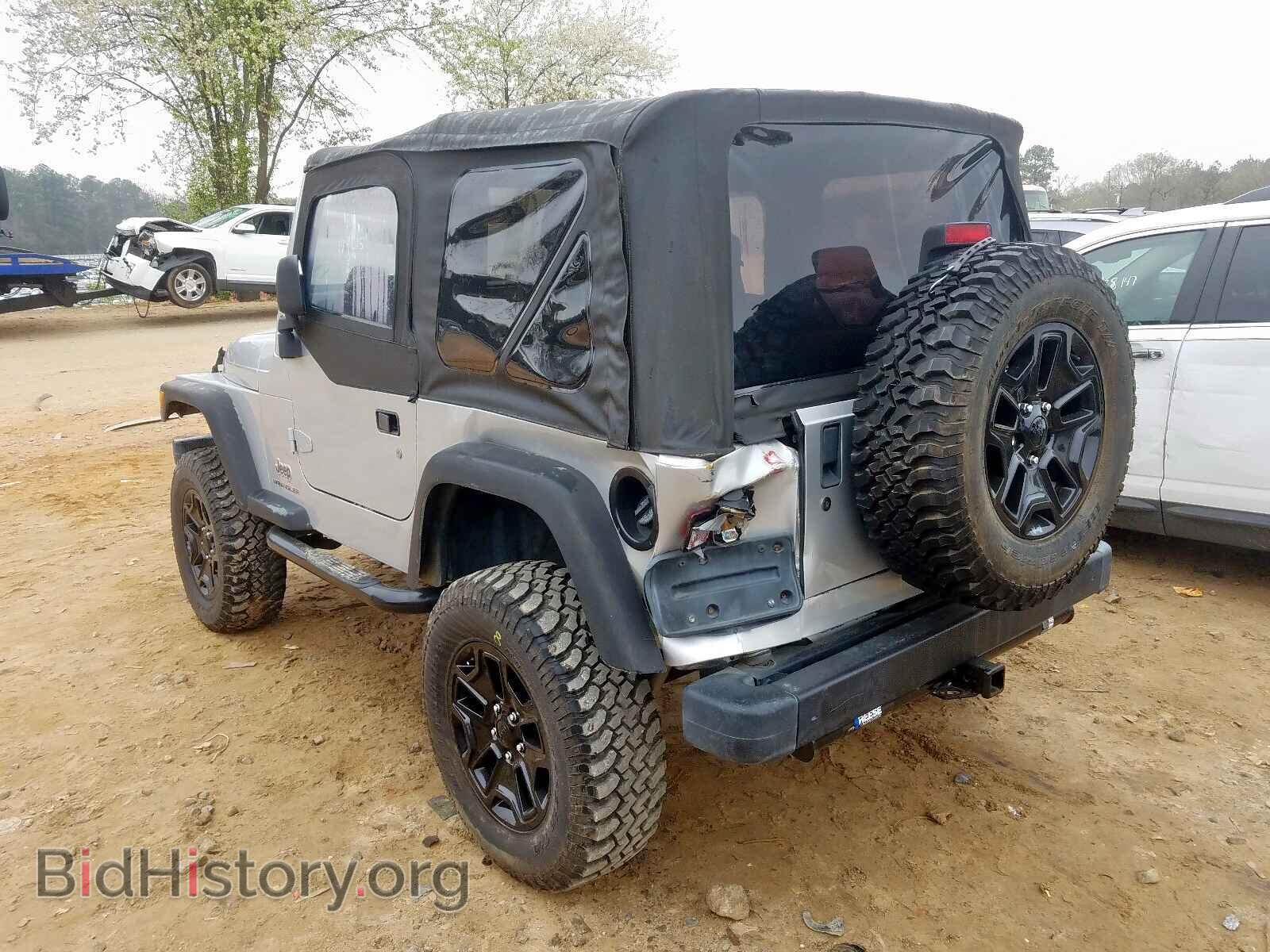 2003 JEEP WRANGLER - VIN: 1J4FA29113P304555 - Фото 3