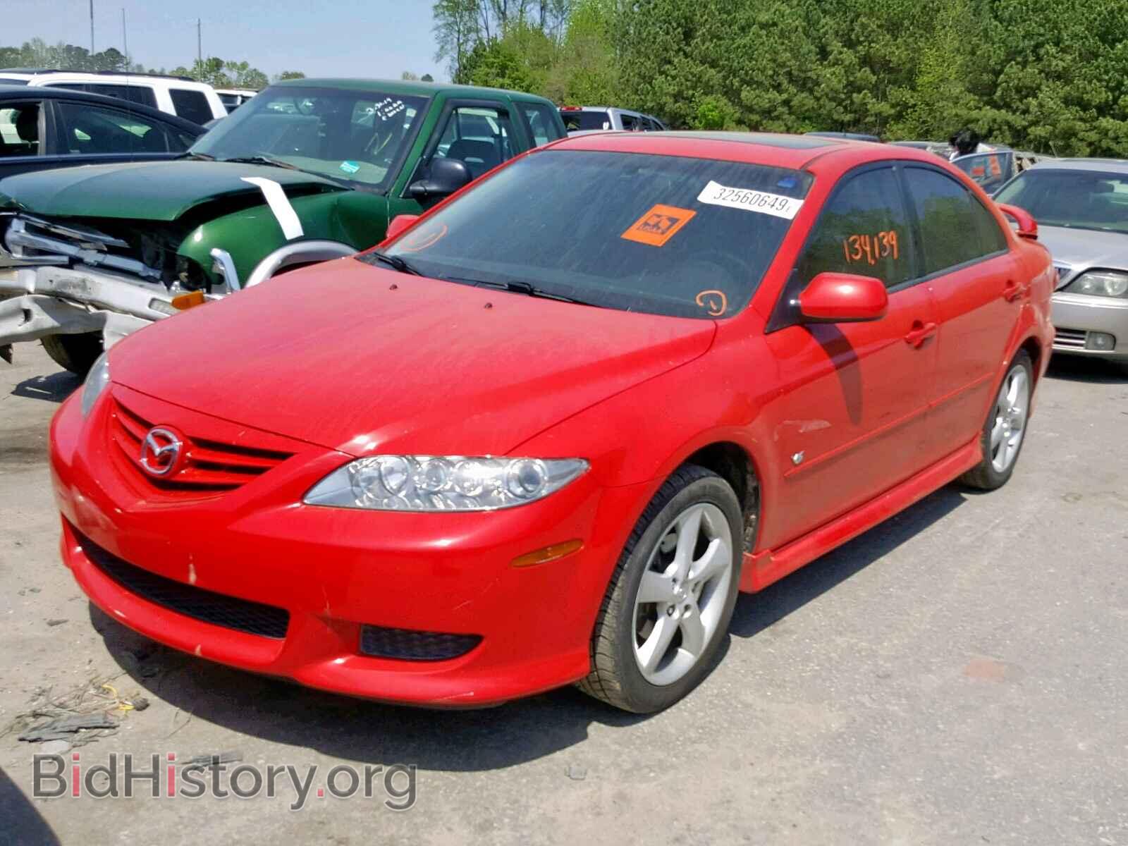 2005 MAZDA 6 - VIN: 1YVHP84D555M12803 - Фото 2