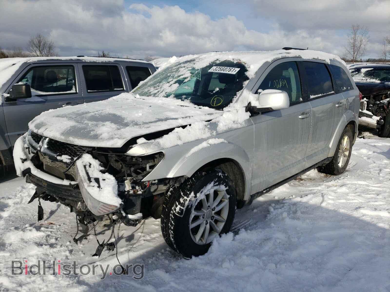 2014 DODGE JOURNEY - VIN: 3C4PDCBG9ET117746 - Фото 2
