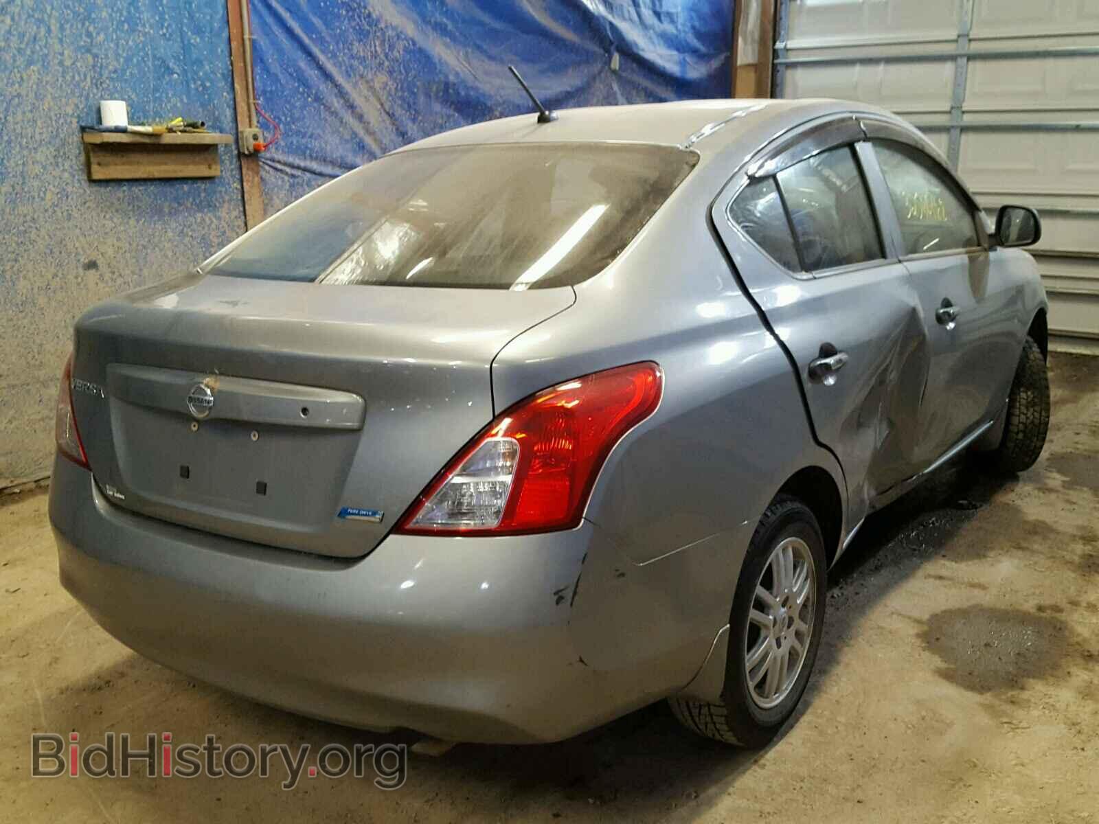 2012 NISSAN VERSA - VIN: 3N1CN7AP4CL835306 - Фото 4