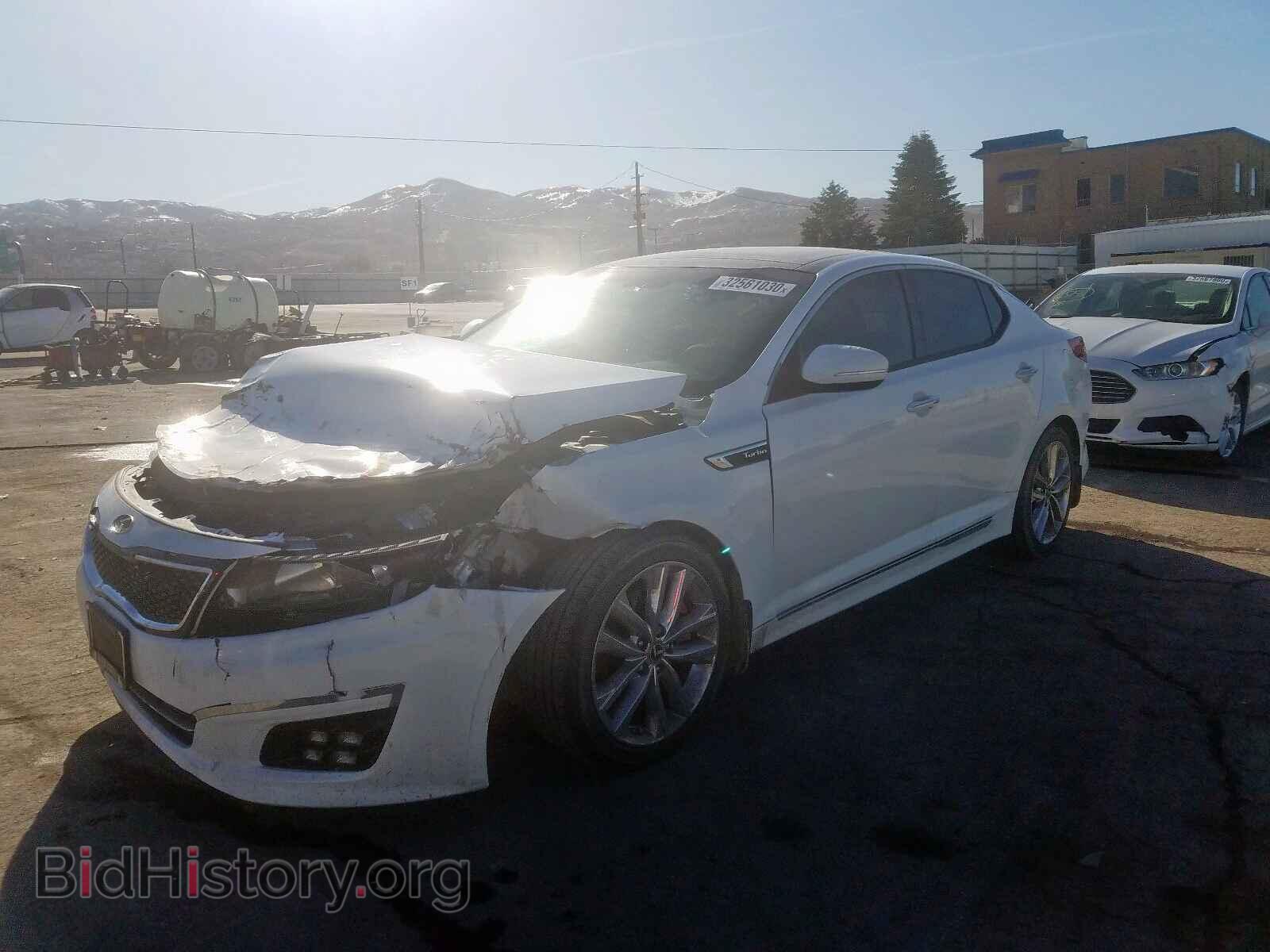 2015 KIA OPTIMA - VIN: 5XXGR4A67FG443901 - Фото 2