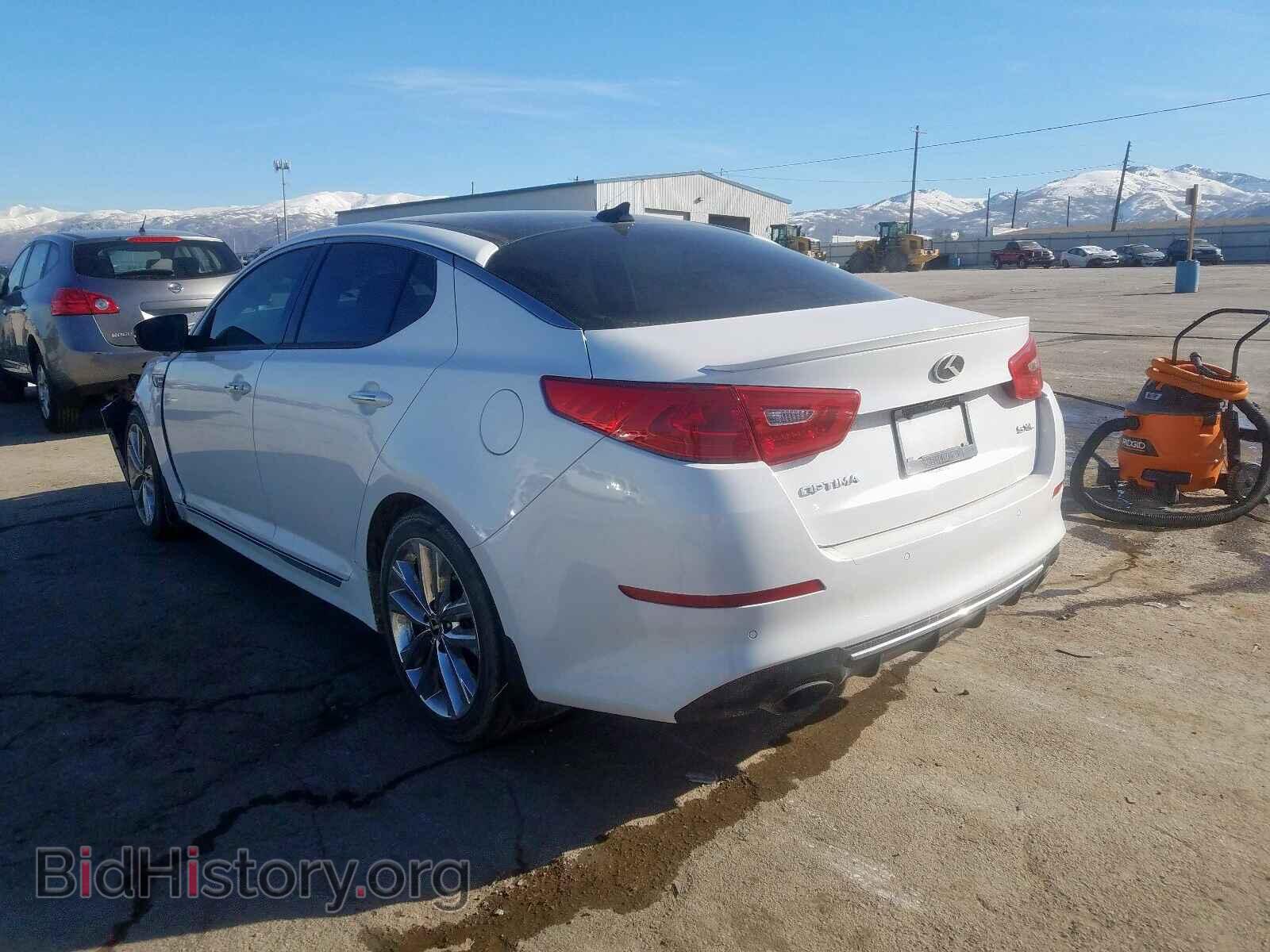 2015 KIA OPTIMA - VIN: 5XXGR4A67FG443901 - Фото 3