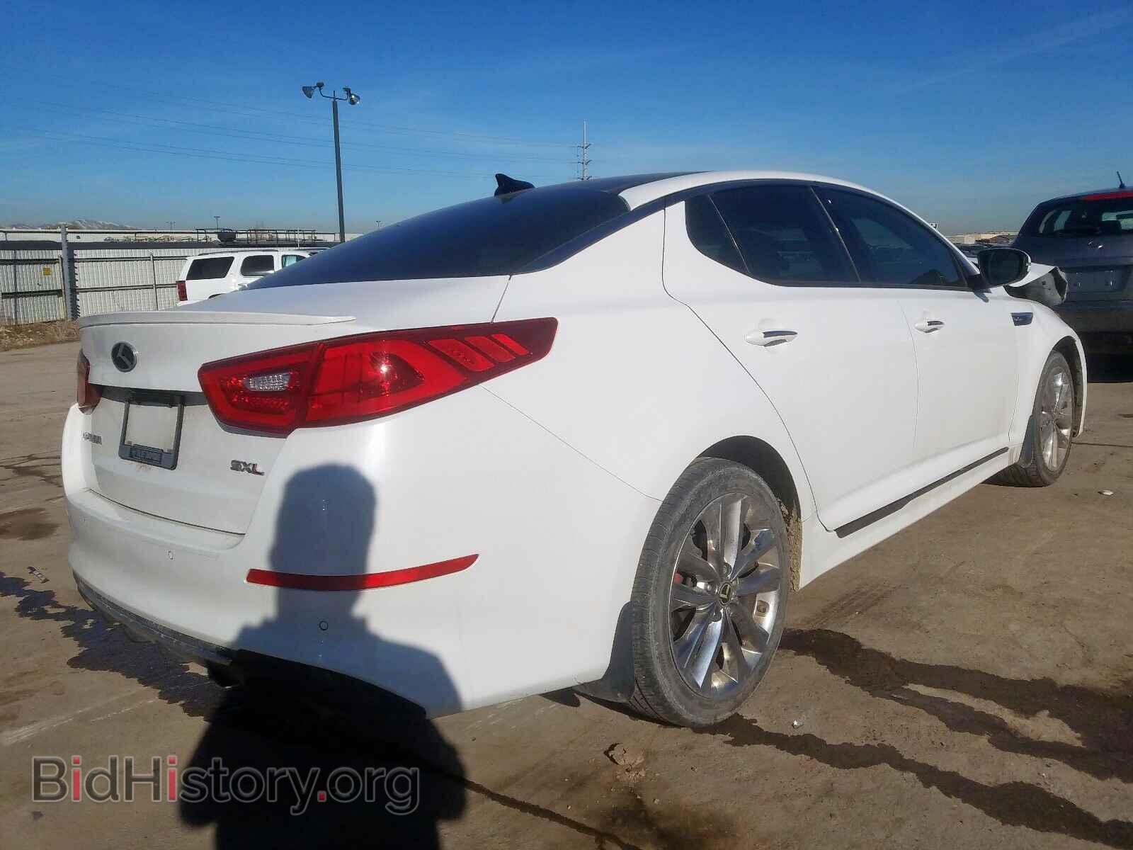 2015 KIA OPTIMA - VIN: 5XXGR4A67FG443901 - Фото 4