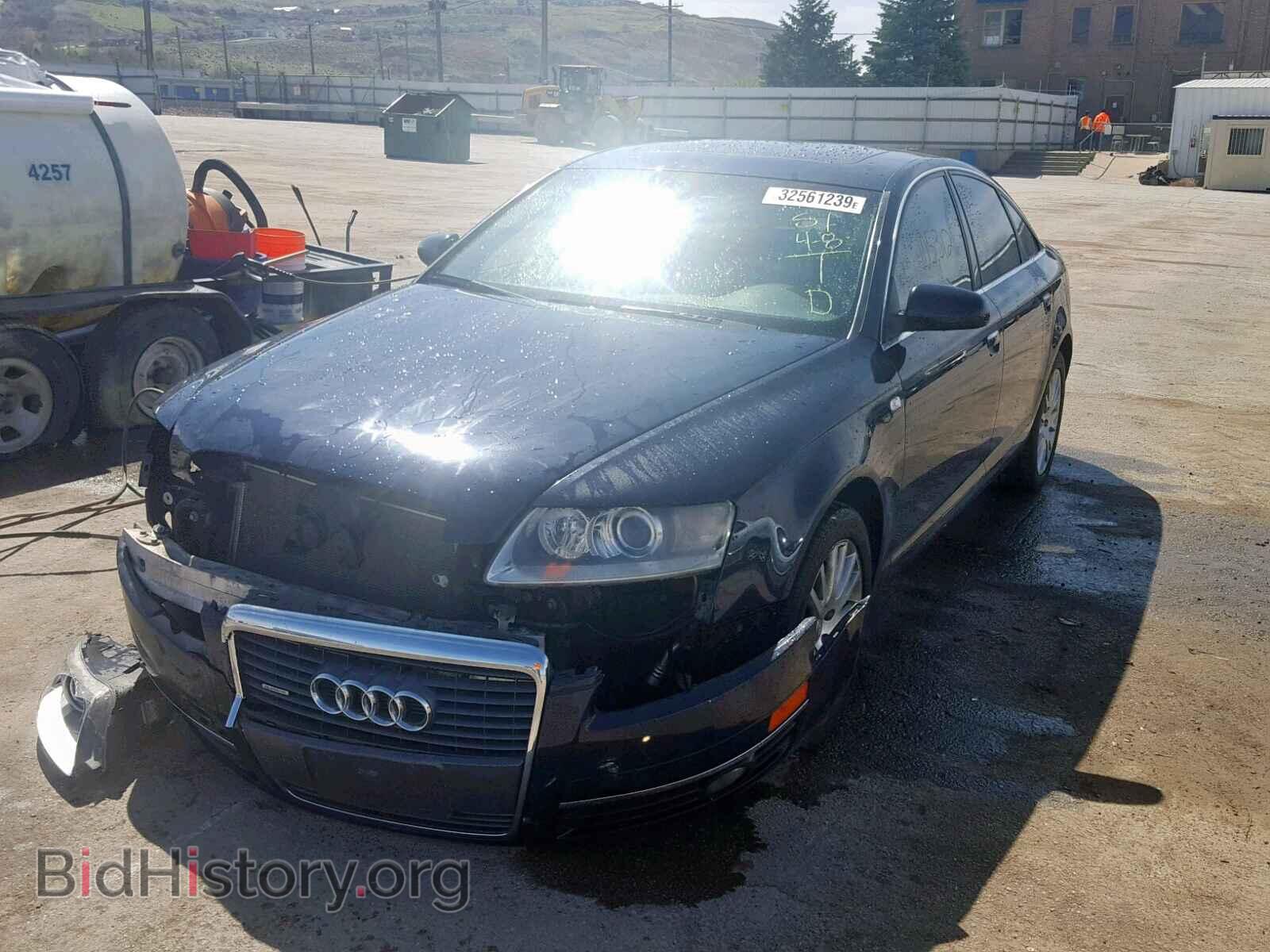 2006 AUDI A6 - VIN: WAUDG74F66N073662 - Фото 2