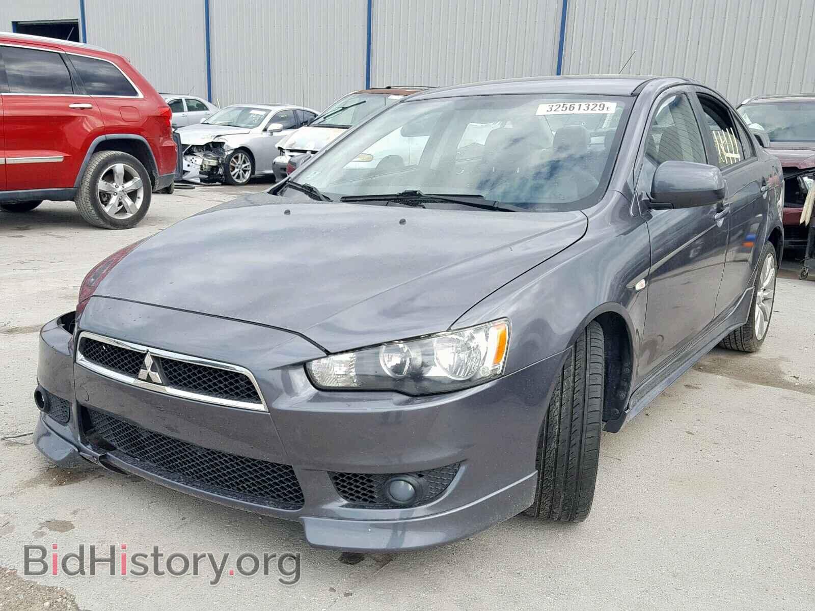 2008 MITSUBISHI LANCER - VIN: JA3AU86U08U012895 - Фото 2