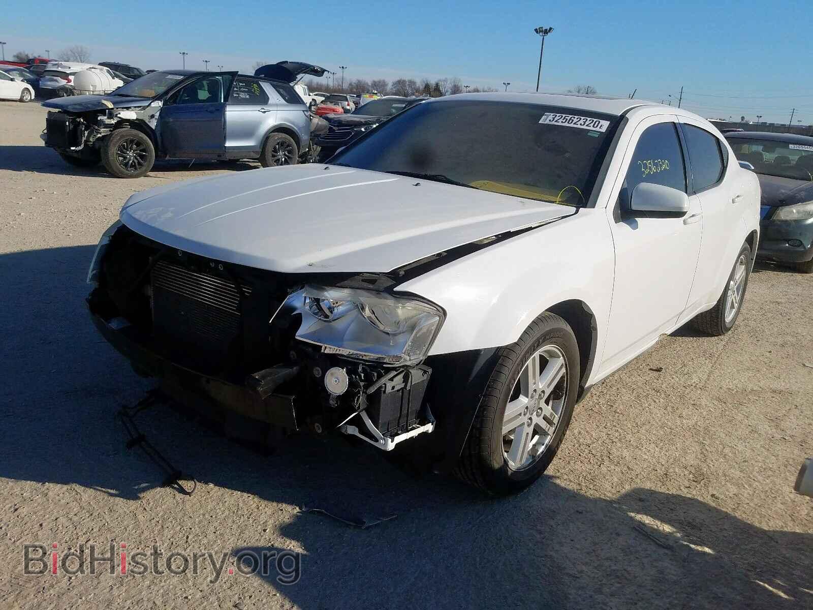 2011 DODGE AVENGER - VIN: 1B3BD1FB6BN565050 - Фото 2
