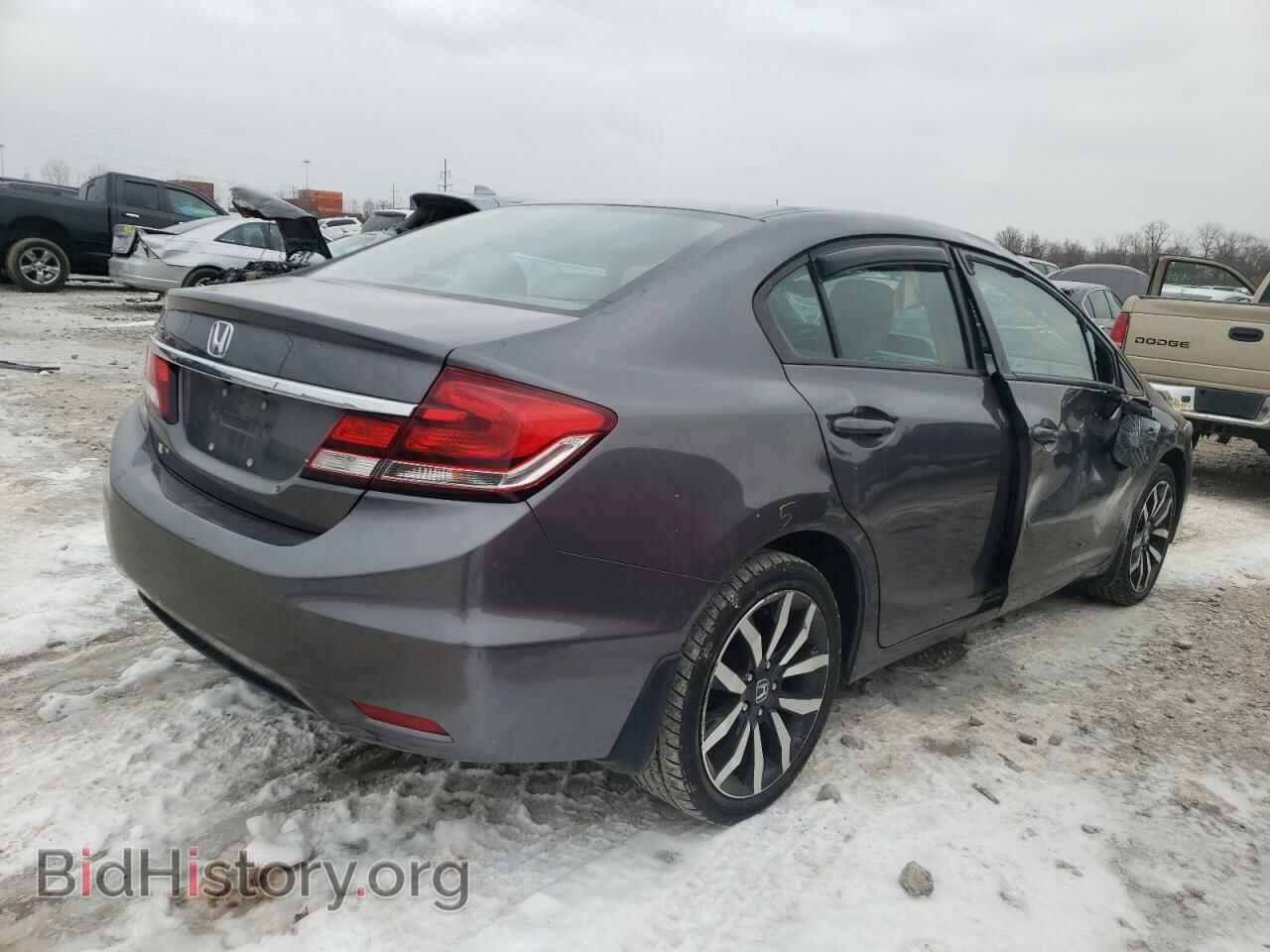 2015 HONDA CIVIC - VIN: 19XFB2F90FE028726 - Фото 4