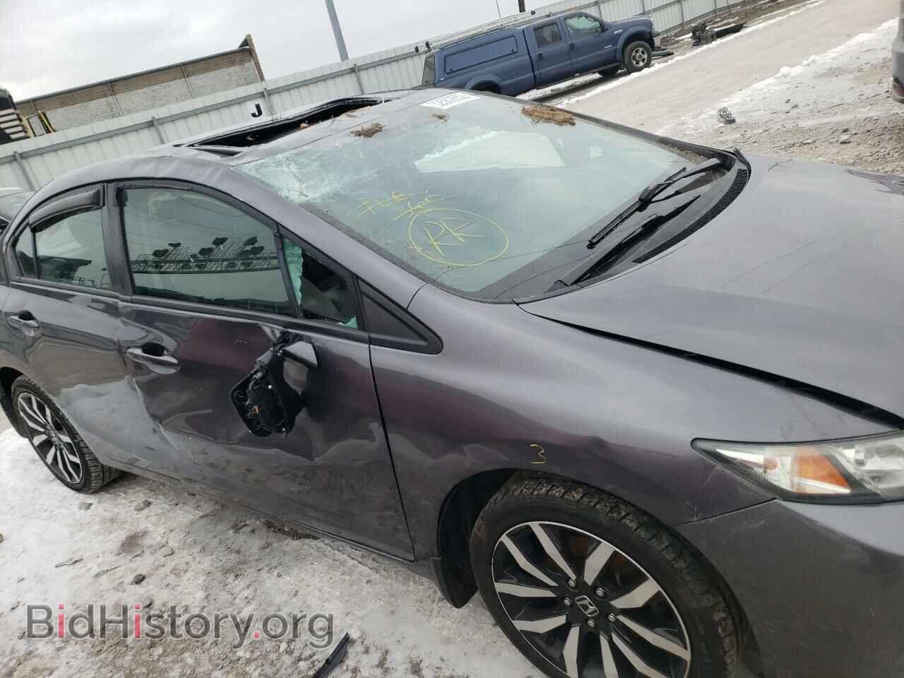 2015 HONDA CIVIC - VIN: 19XFB2F90FE028726 - Фото 9