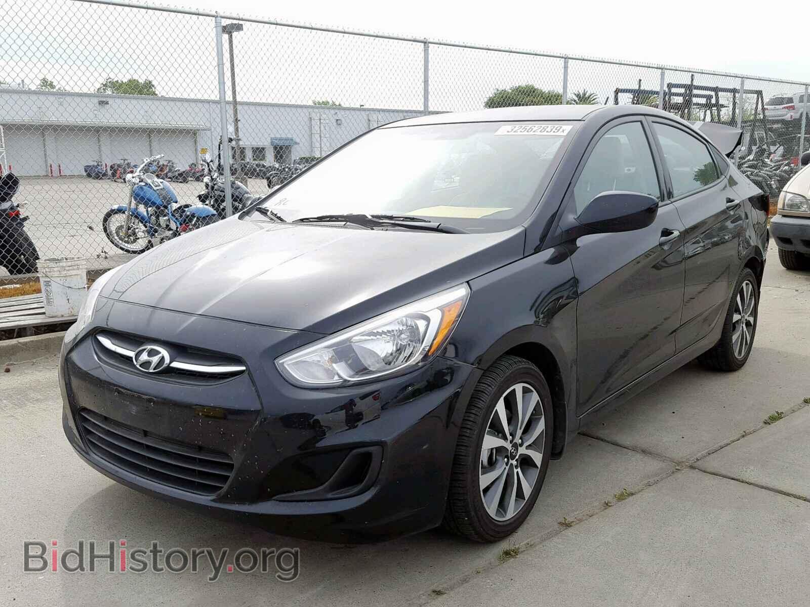 2017 HYUNDAI ACCENT - VIN: KMHCT4AE9HU379747 - Фото 2