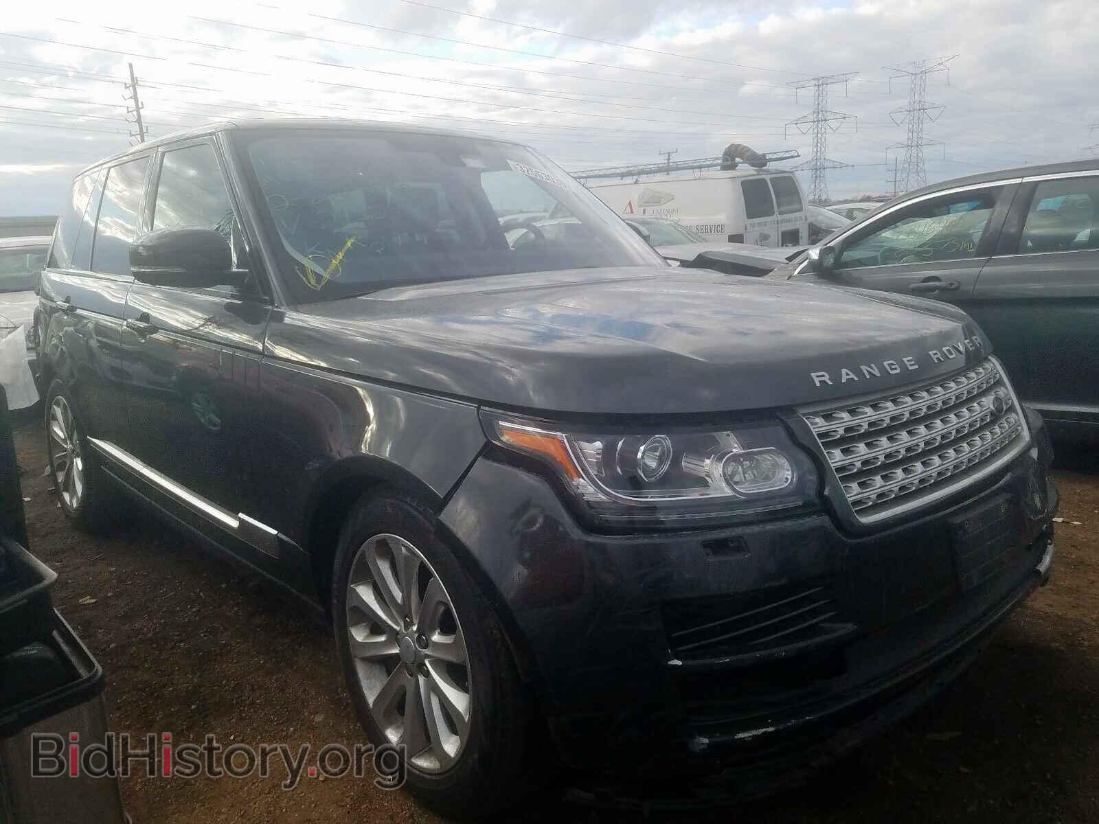 Фотография SALGS2VFXGA245290 - LAND ROVER RANGEROVER 2016