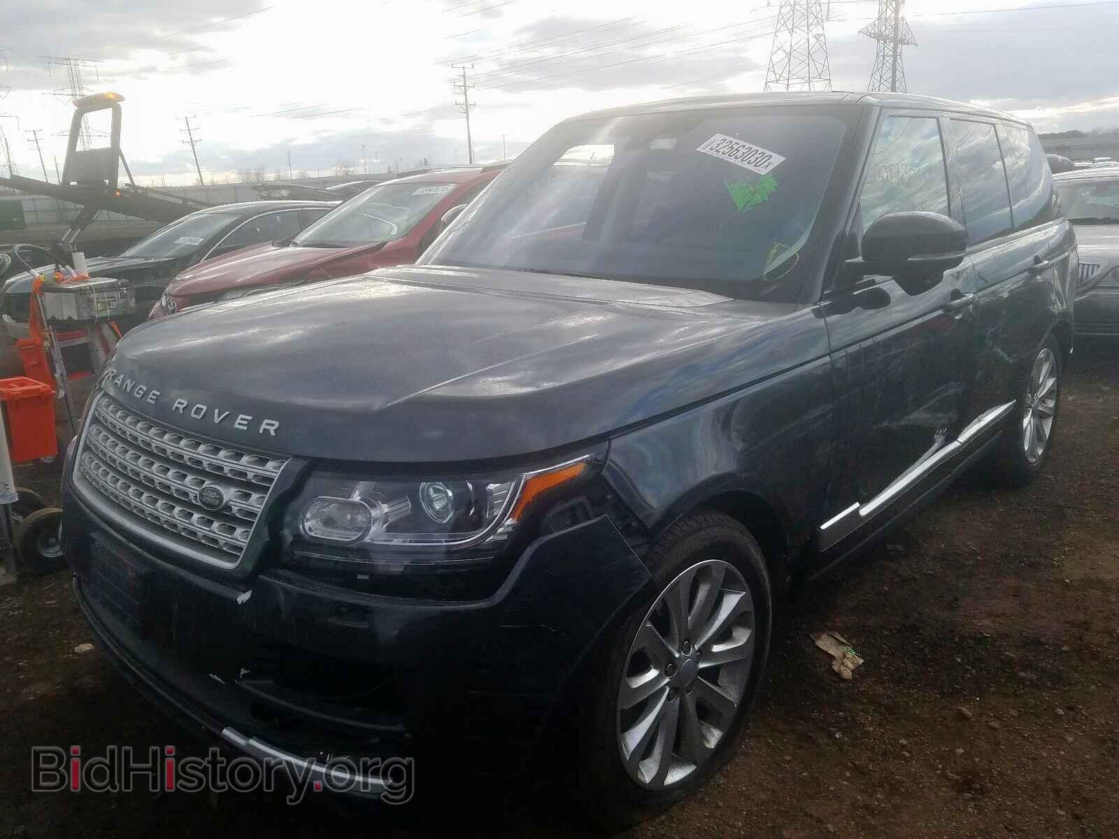 2016 LAND ROVER RANGEROVER - VIN: SALGS2VFXGA245290 - Фото 2