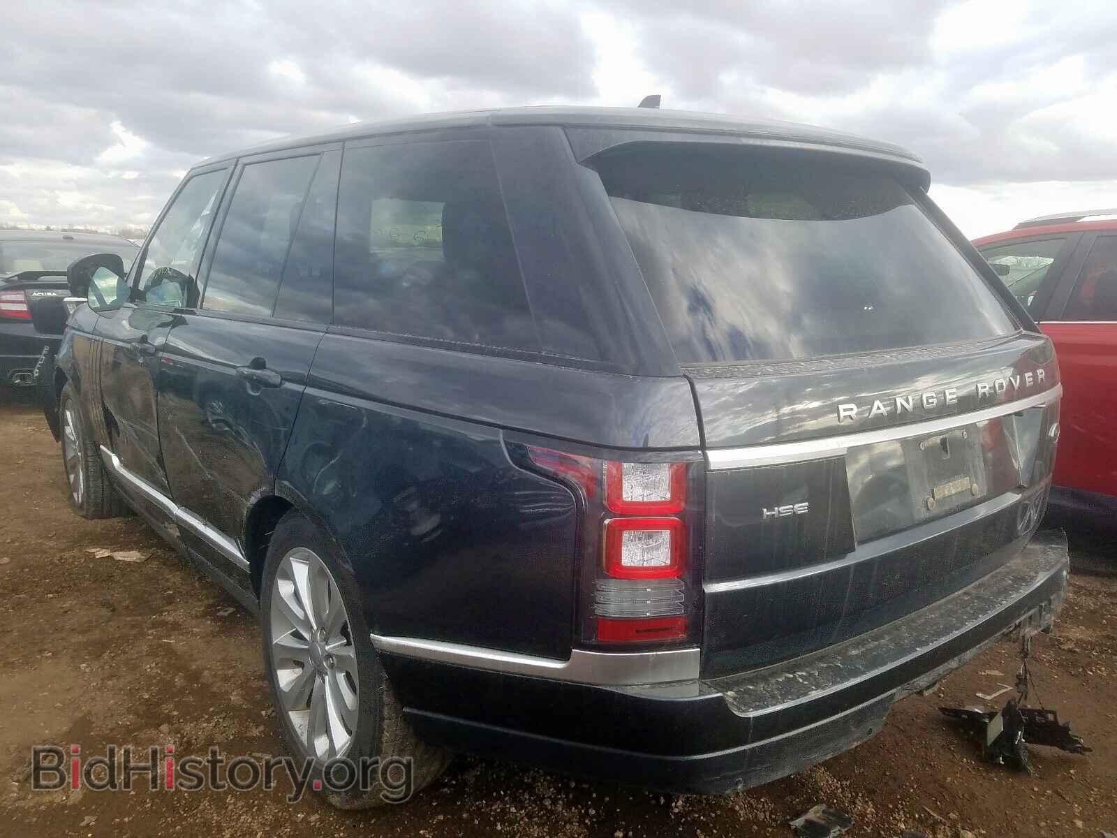2016 LAND ROVER RANGEROVER - VIN: SALGS2VFXGA245290 - Фото 3