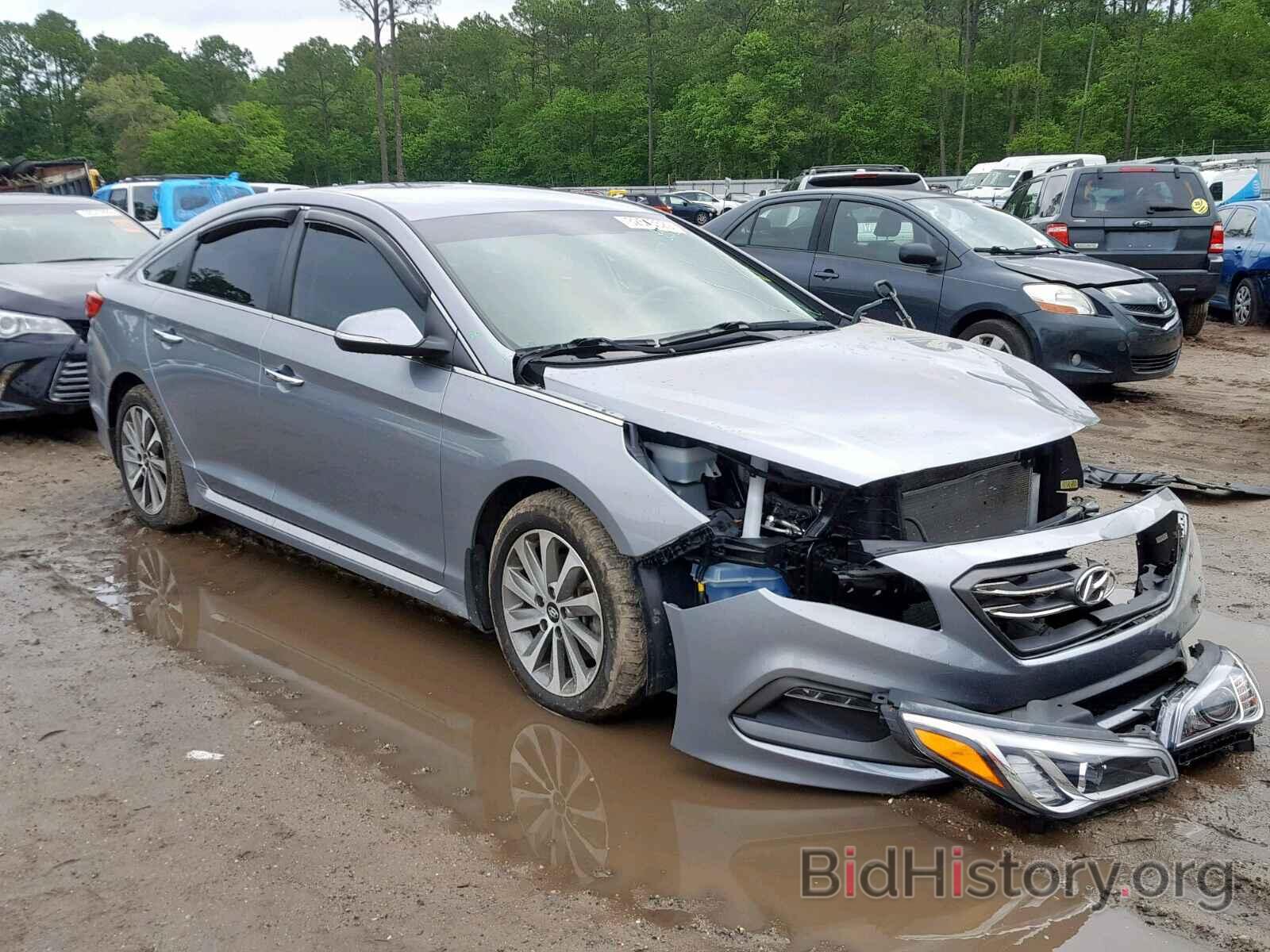 Фотография 5NPE34AF6FH093965 - HYUNDAI SONATA 2015