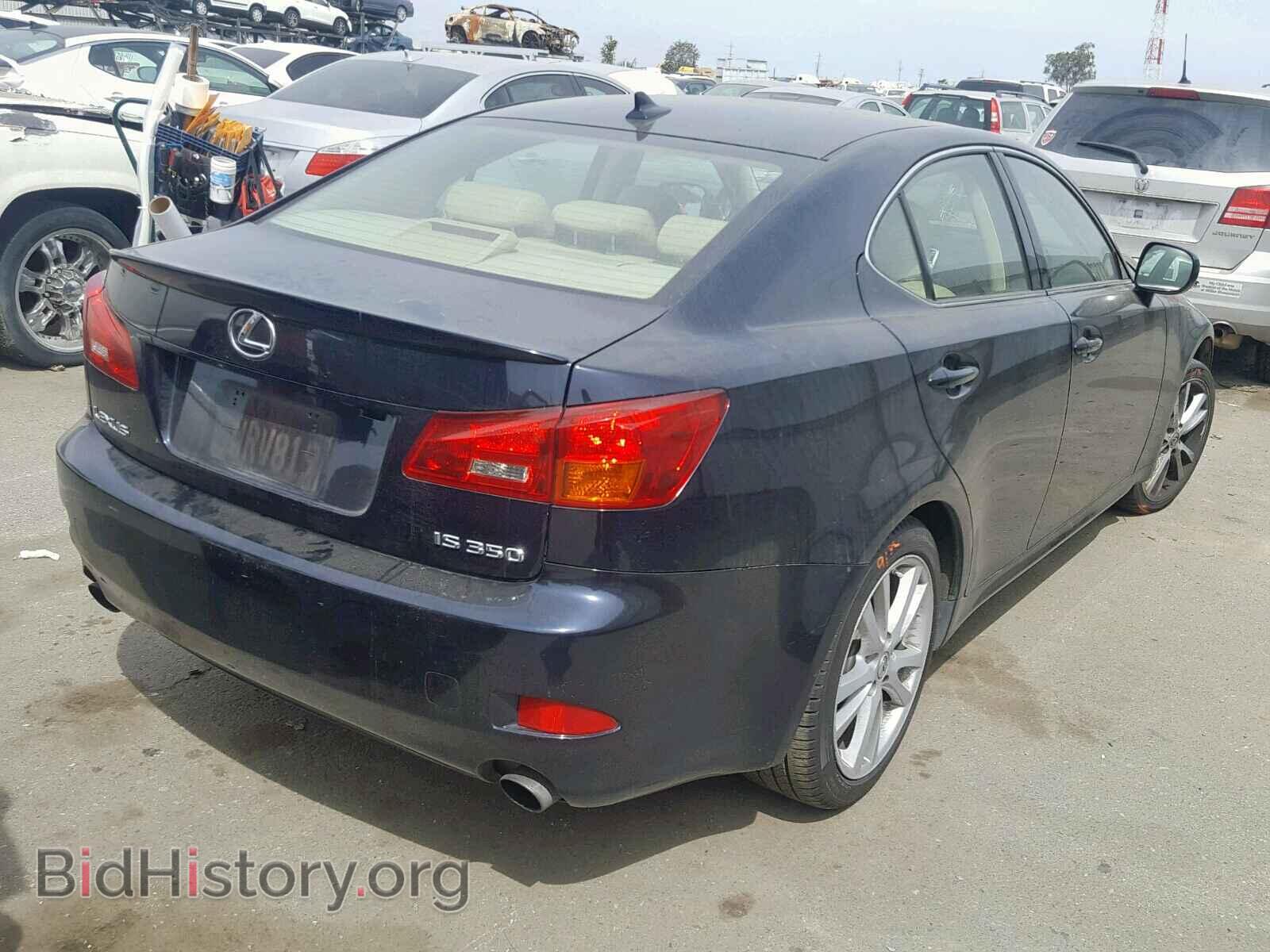 2007 LEXUS IS - VIN: JTHBE262275013553 - Фото 4