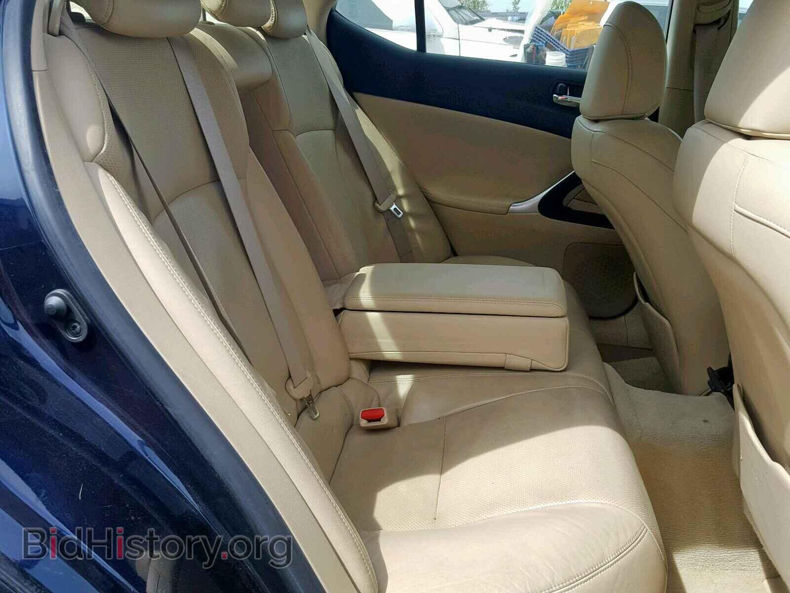 2007 LEXUS IS - VIN: JTHBE262275013553 - Фото 6