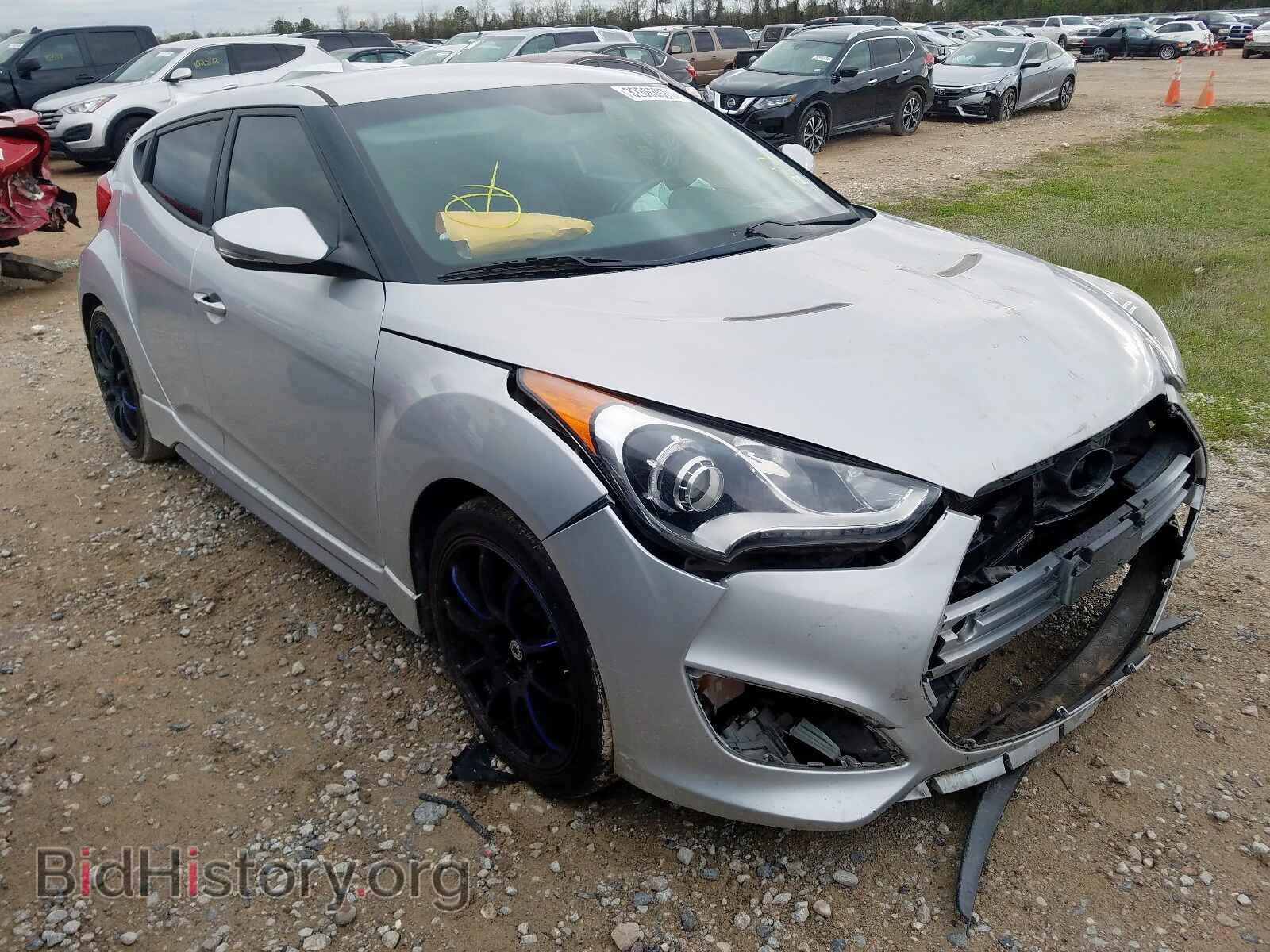 Photo KMHTC6AE3EU205485 - HYUNDAI VELOSTER 2014