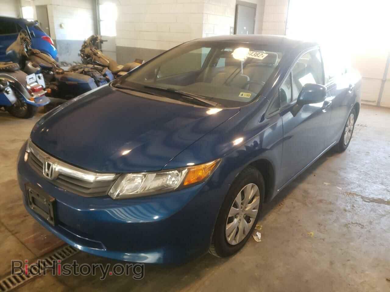 2012 HONDA CIVIC - VIN: 2HGFB2F55CH550038 - Фото 2