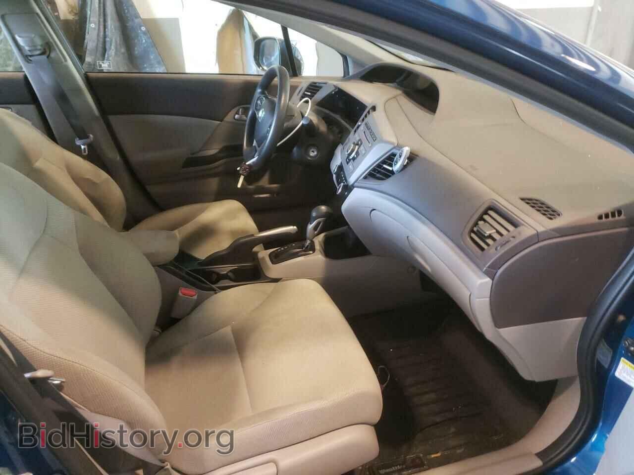2012 HONDA CIVIC - VIN: 2HGFB2F55CH550038 - Фото 5