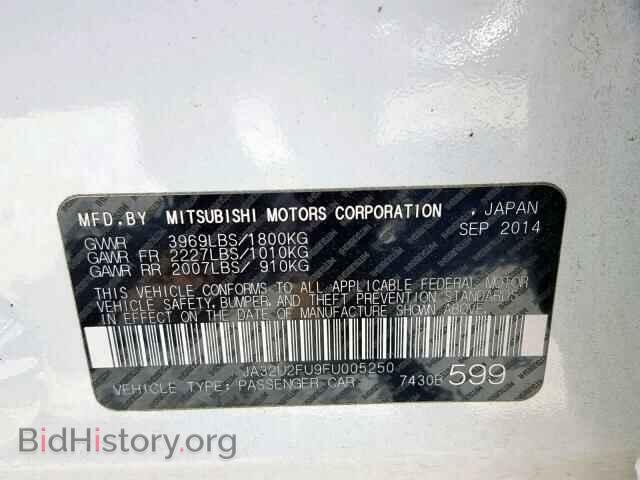2015 MITSUBISHI LANCER - VIN: JA32U2FU9FU005250 - Фото 10