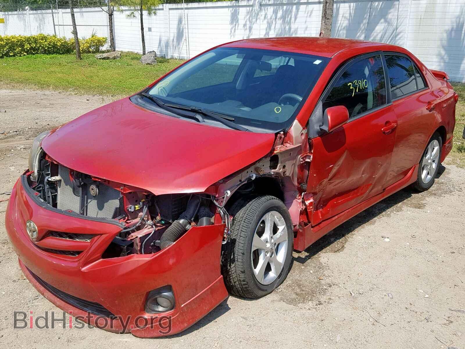 2013 TOYOTA COROLLA BA - VIN: 5YFBU4EE3DP200438 - Фото 2