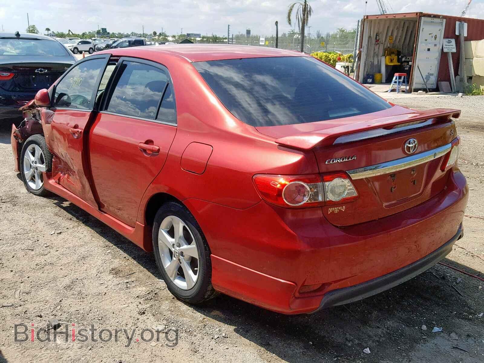 2013 TOYOTA COROLLA BA - VIN: 5YFBU4EE3DP200438 - Фото 3