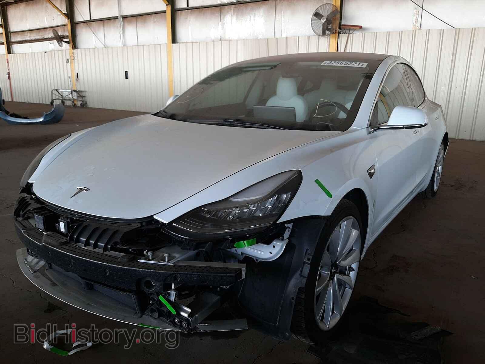 2018 TESLA MODEL 3 - VIN: 5YJ3E1EB7JF097943 - Фото 2